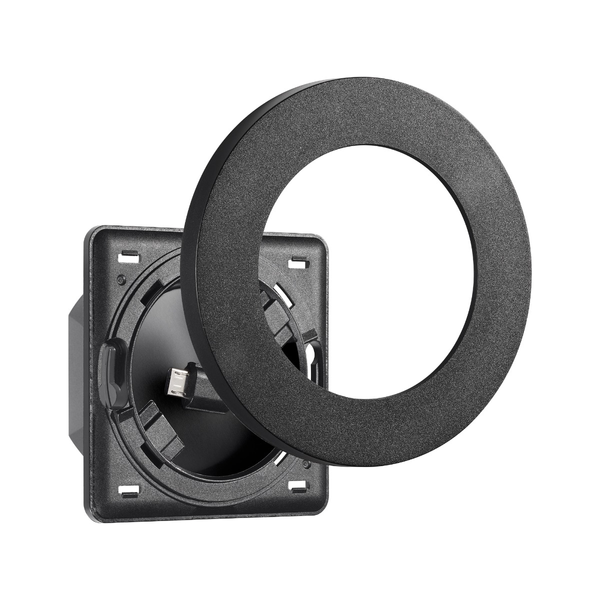 Adattatore scatola Batibox Nero