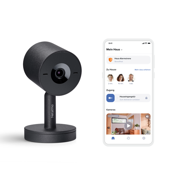 Produktpaket: Innenkamera Advance und ihre Smarte Innen-Alarmsirene