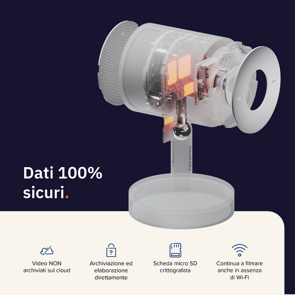 Binnencamera Advance - Wit