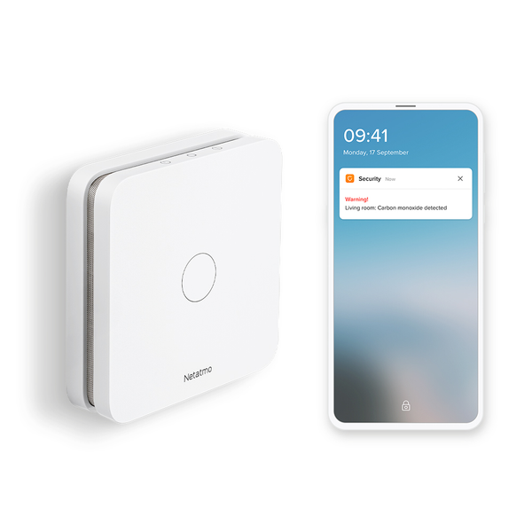 Pack de 2 Détecteurs de Monoxyde de Carbone Intelligents