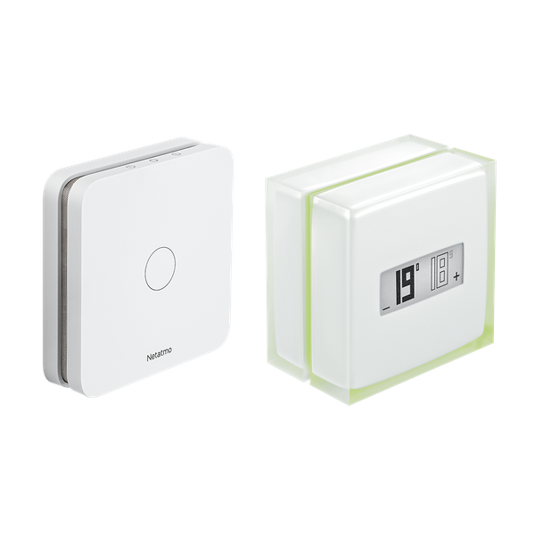 Pack Thermostat Modulant + Détecteur de Monoxyde