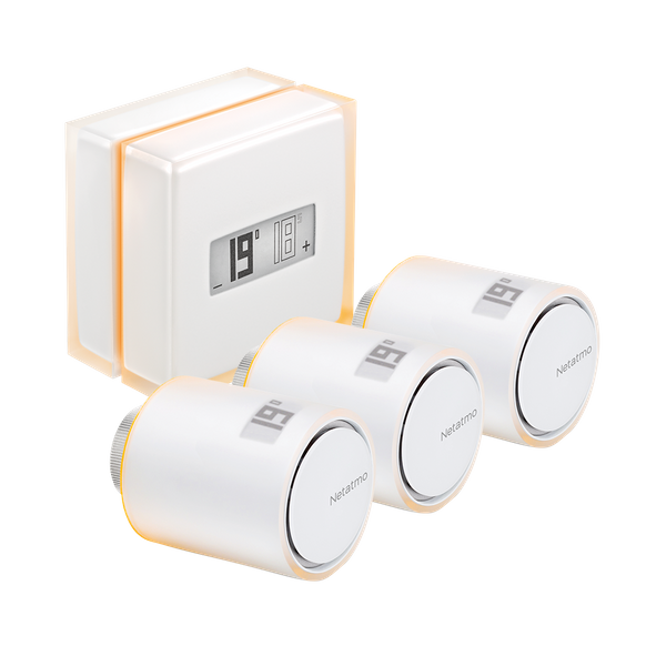 sirene worstelen Onbekwaamheid Thermostat + 3 Valves | Netatmo