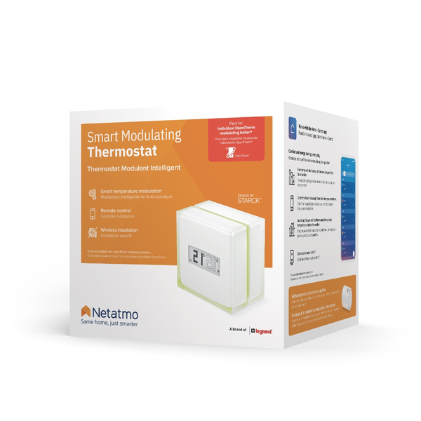 Pack Thermostat Modulant + Détecteur de Monoxyde